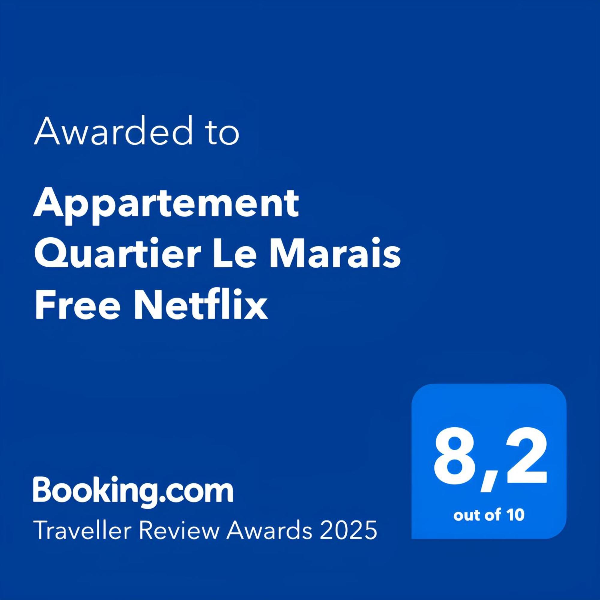 Appartement Quartier Le Marais Free Netflix Paryż Zewnętrze zdjęcie